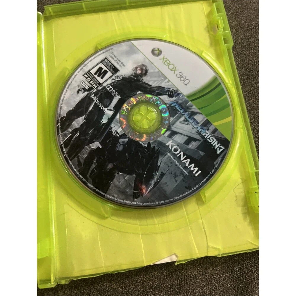 XBOX 360- METAL GEAR RISING‎ REVENGE (NLG056772)